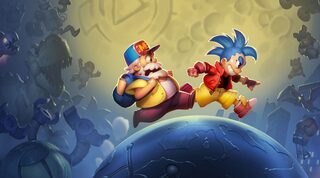Age Twisters: a grandfather and granddaughter on an adventure