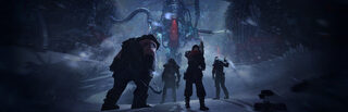 Warhammer 40000 Darktide combat artwork
