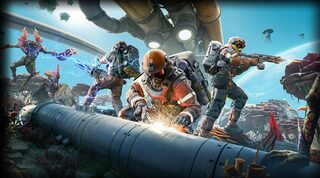 Exterminauts official Steam game artwork