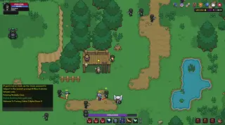 Fantasy Online 2 pixel-art MMORPG scene