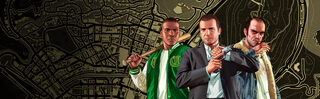 Grand Theft Auto V official Rockstar Games artwork