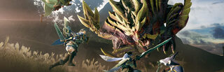 Monster Hunter Rise official game artwork