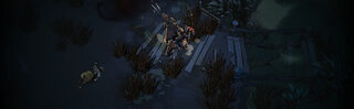 Ravenswatch Kintaro and Kuma character scene