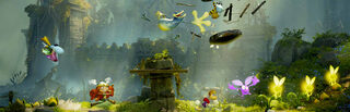 Rayman Legends Retold fantasy platformer artwork