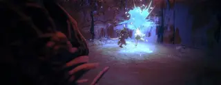 Shape of Dreams action roguelike battle scene