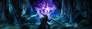 V Rising vampire castle survival artwork