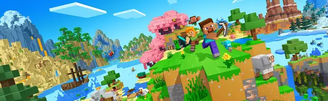 Minecraft official game artwork