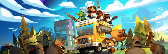Overcooked 2 official game artwork