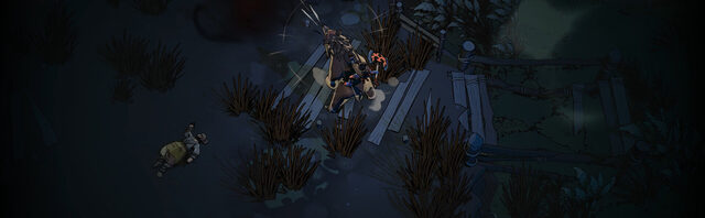 Ravenswatch Kintaro and Kuma character scene