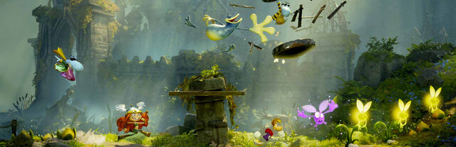 Rayman Legends Retold fantasy platformer artwork