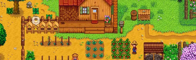 Stardew Valley farming RPG artwork