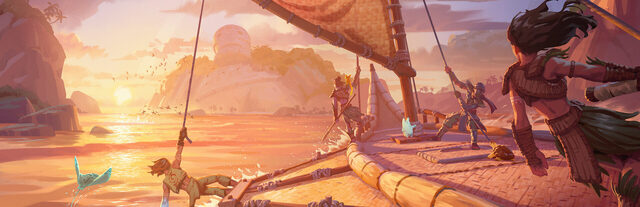 Voyagers of Nera ocean survival artwork