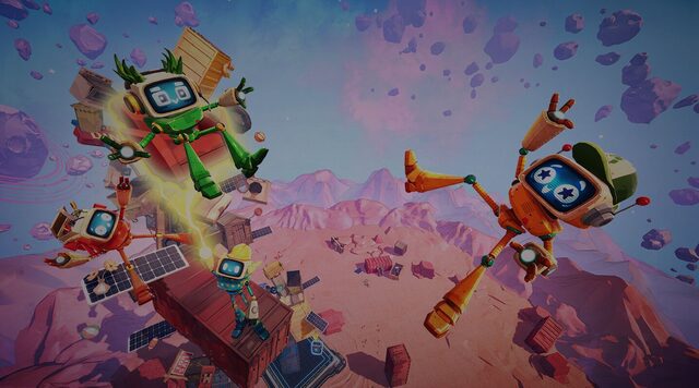 What Goes Up co-op construction game artwork